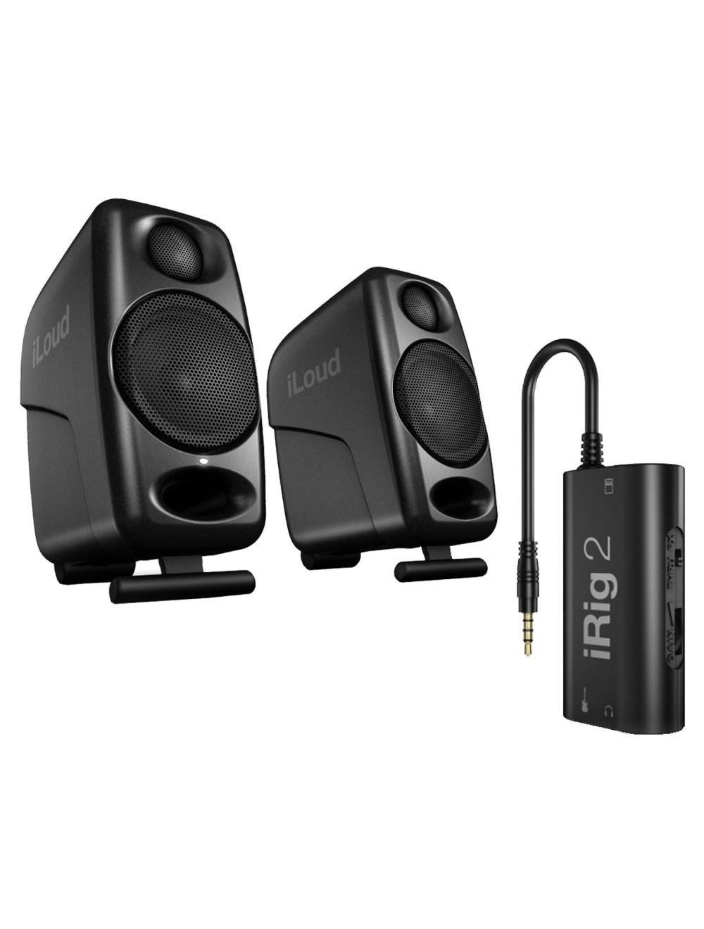 IK Multimedia iLoud Micro Monitors + Free IK Multimedia iRig 2