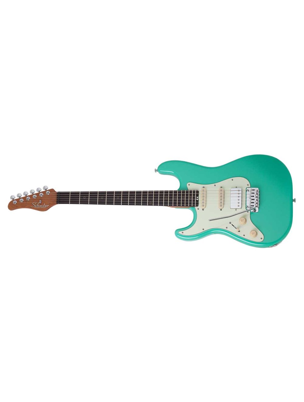 Schecter Nick Johnston Traditional HSS Left Handed Guitar - Atomic Green