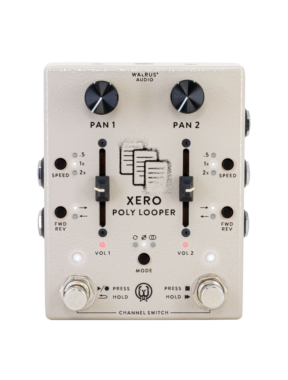 Walrus Audio Xero Polylooper Pedal - Cream