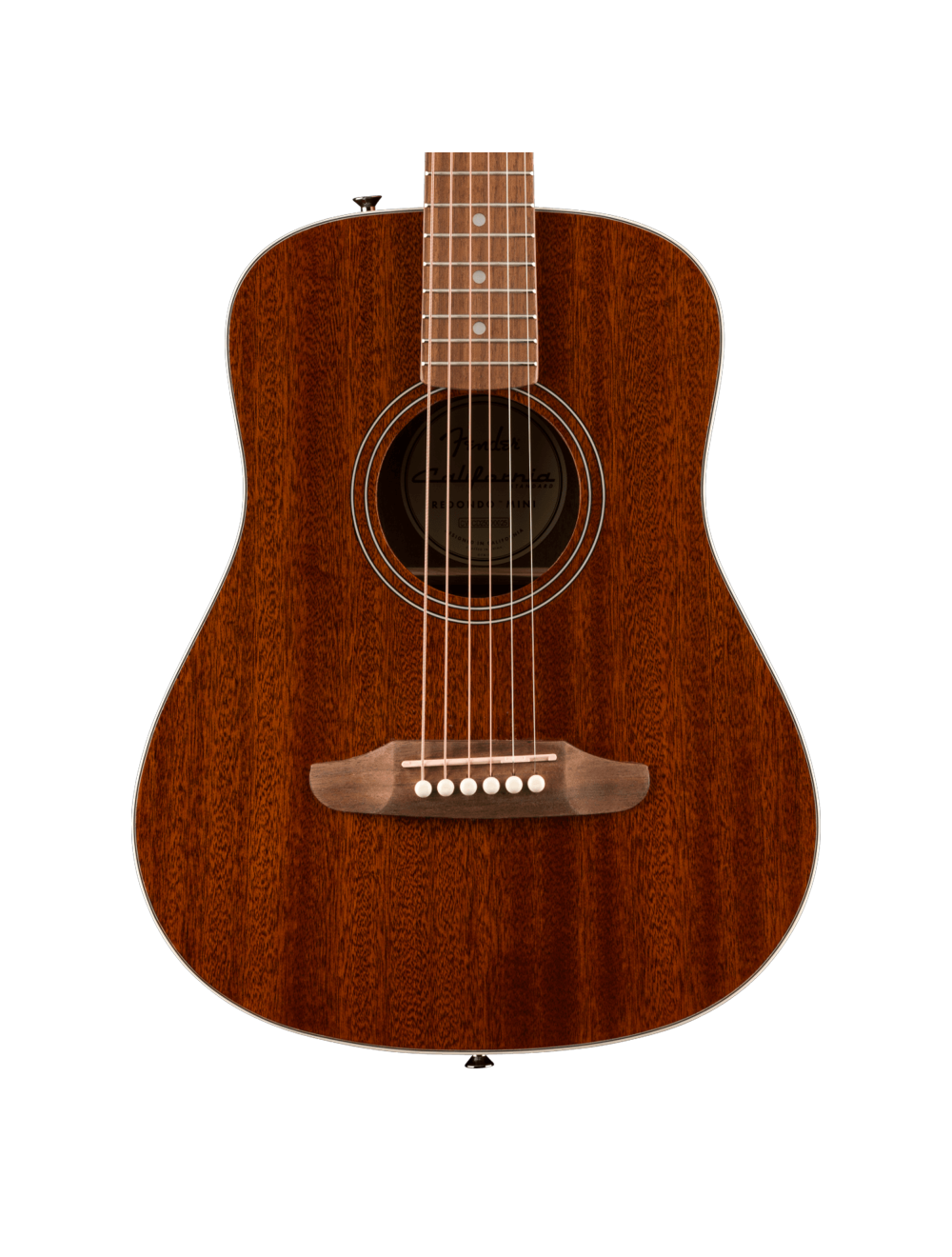 Used Fender California Standard Redondo Mini - Natural Sapele w/Walnut FB