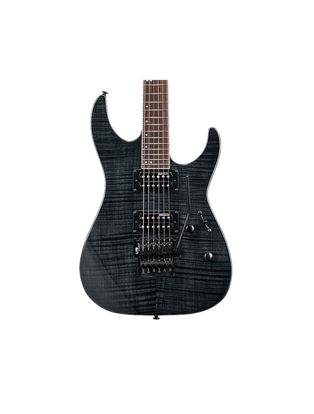 ESP LTD M-200FM Electric Guitar - See Thru Black