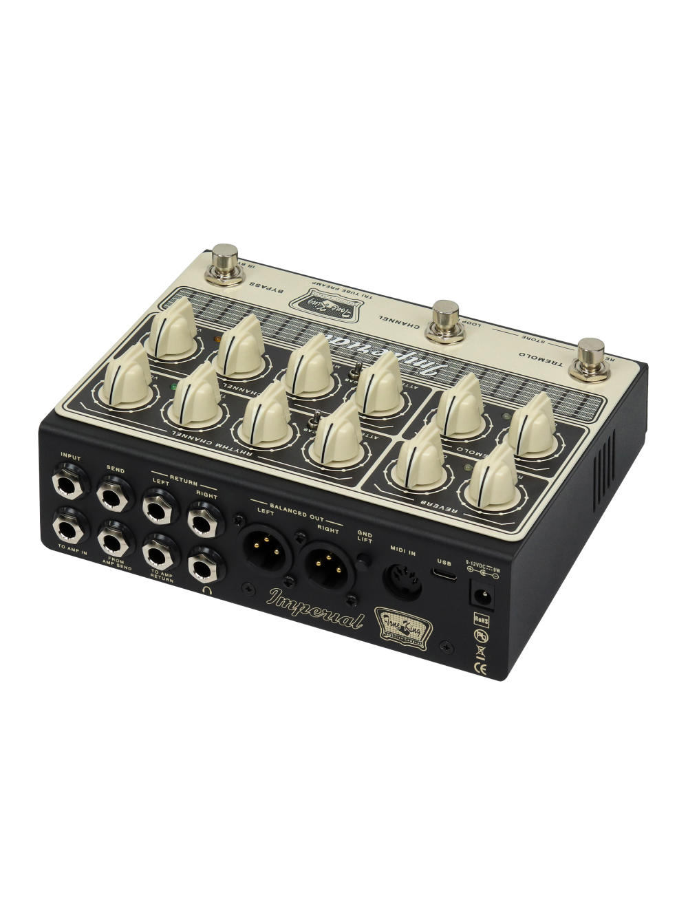 Tone King Imperial Preamp Tri-Tube Preamp Pedal