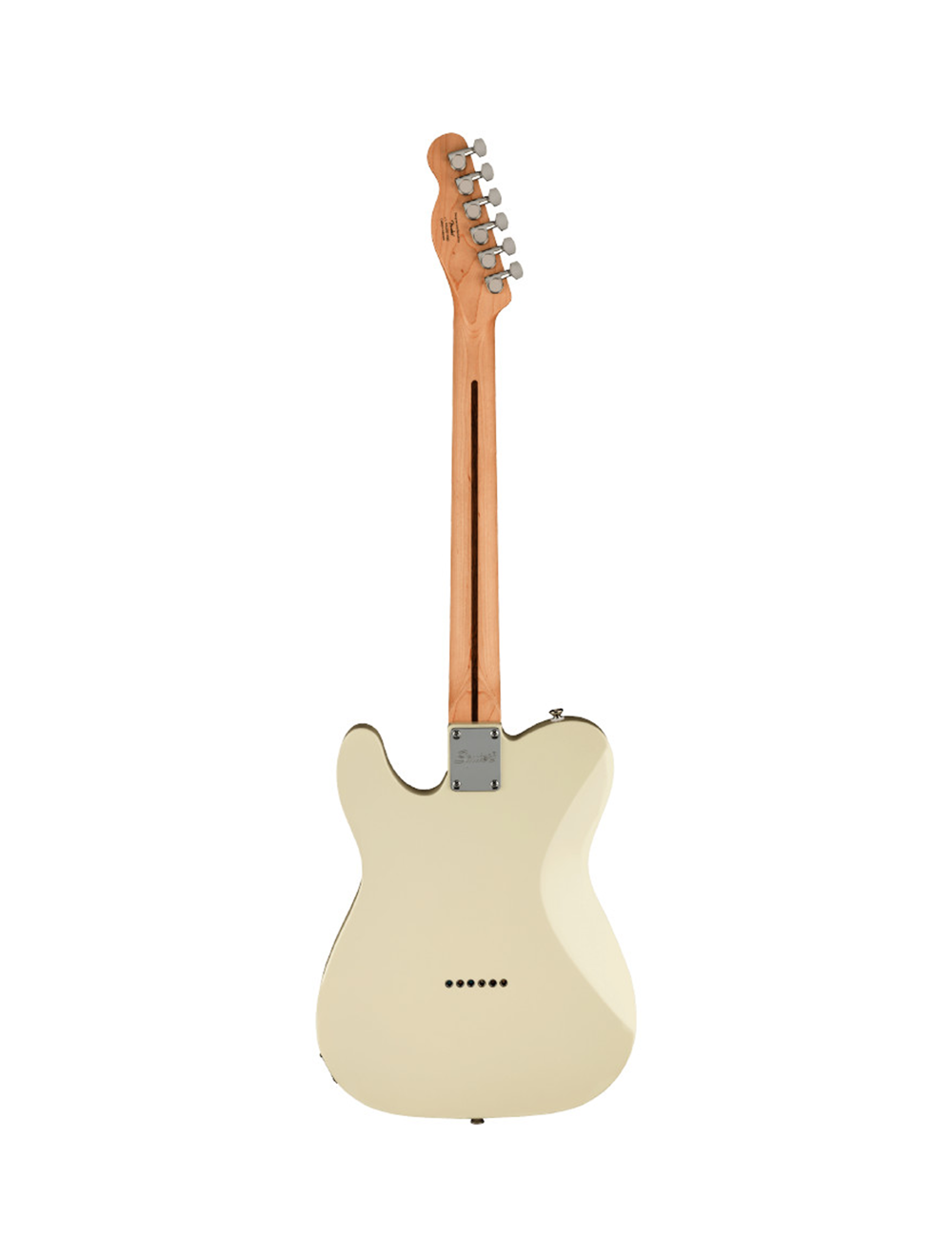 Used Squier Affinity Series Telecaster - Olympic White w/ Laurel FB