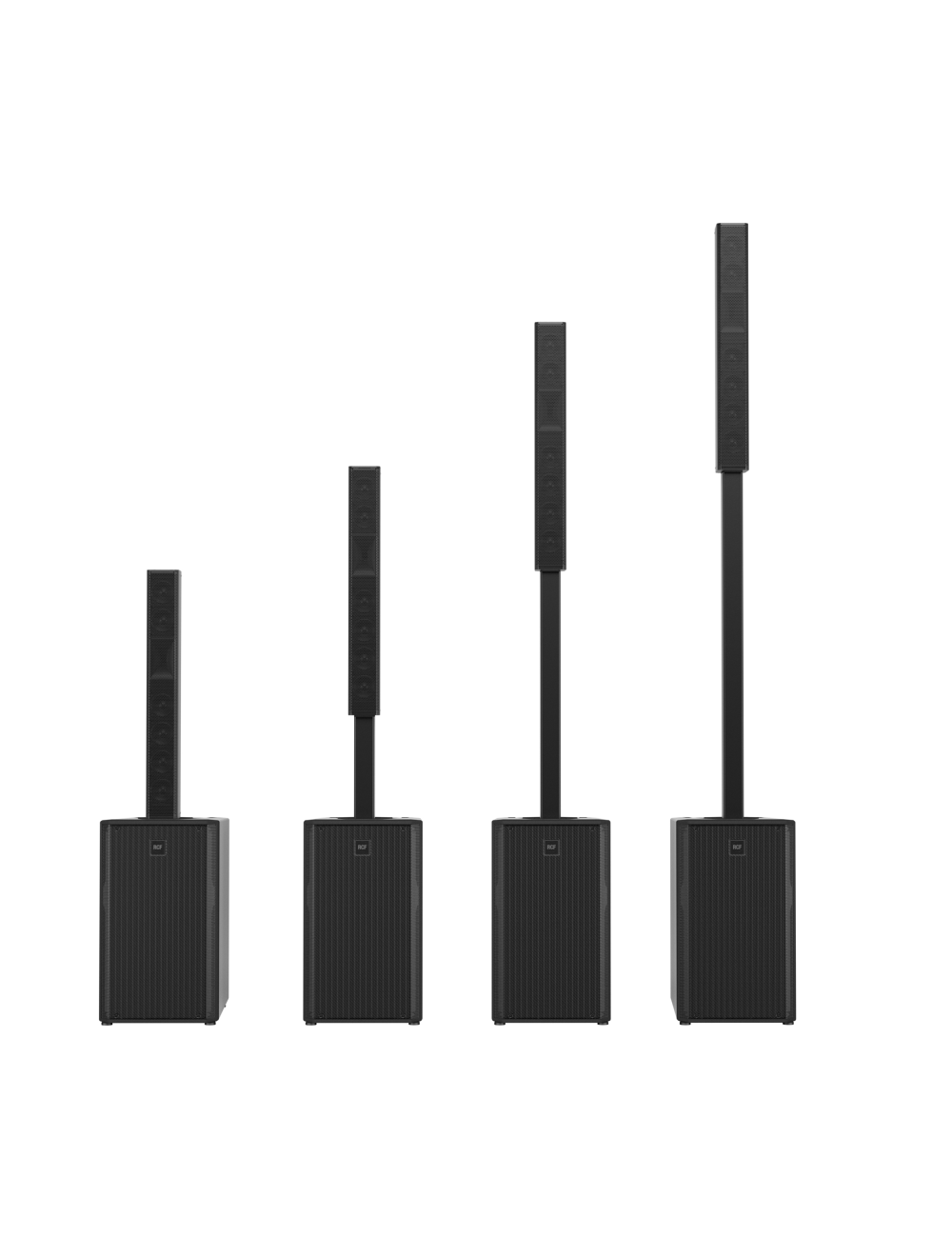 RCF EVOX-J9 Powered Column Array (Black) (Open Box)