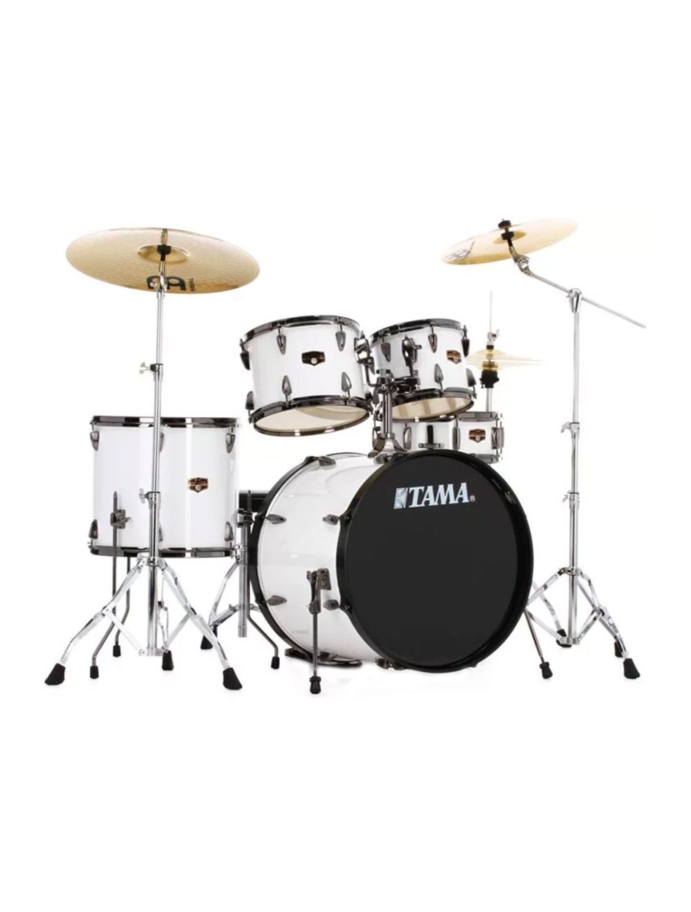 White tama drum set discount