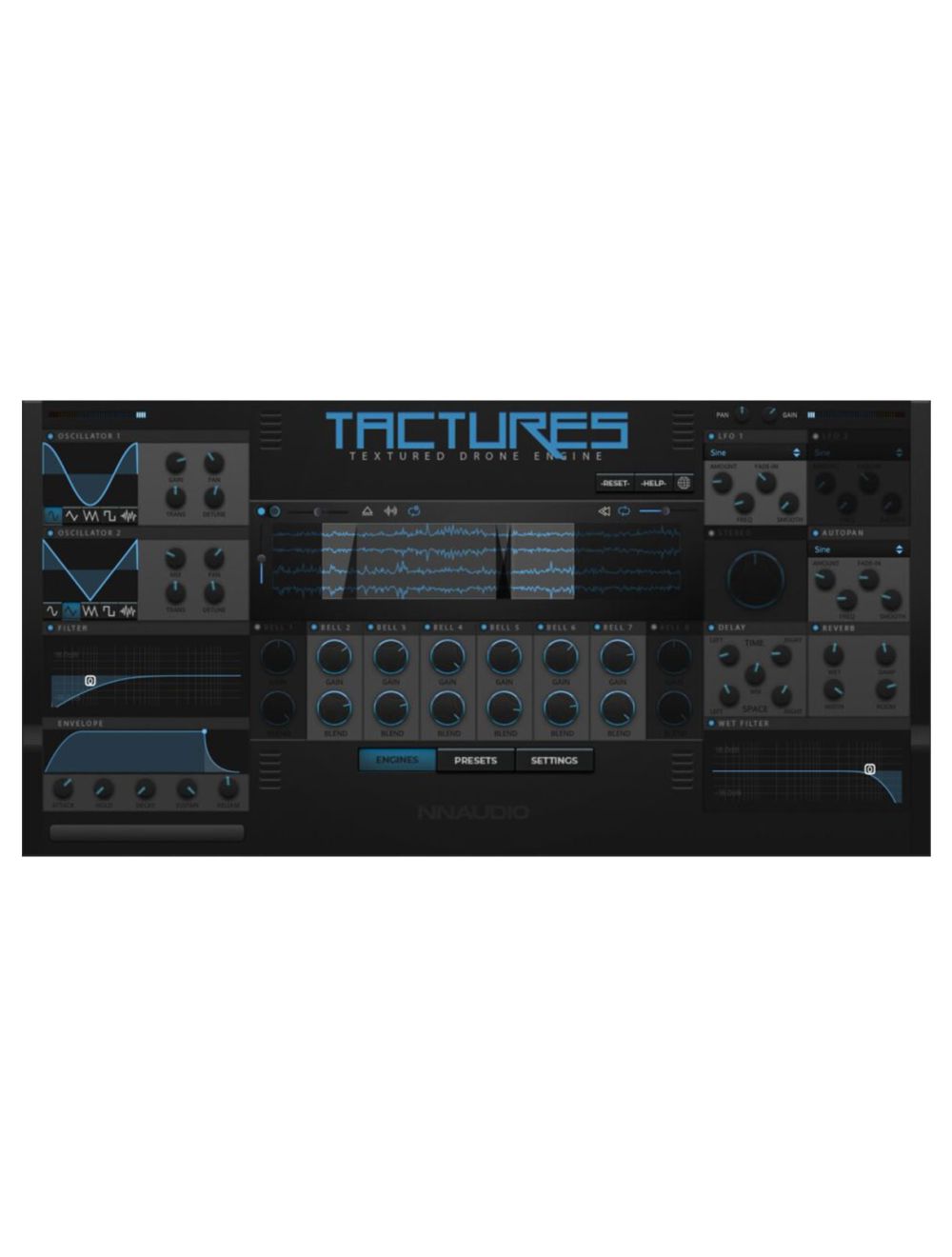 New Nation Tactures Textured Drone Engine