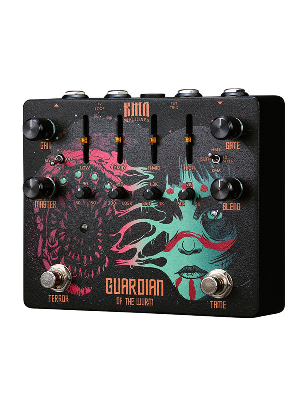 KMA Machines GUARDIAN of the WURM Metal Distortion Pedal