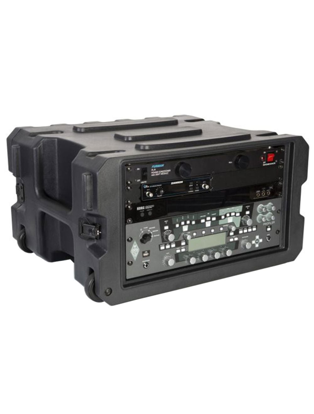 Gator Cases G-PROR-6U-19 Molded Rack Case w/Wheels - Open Box