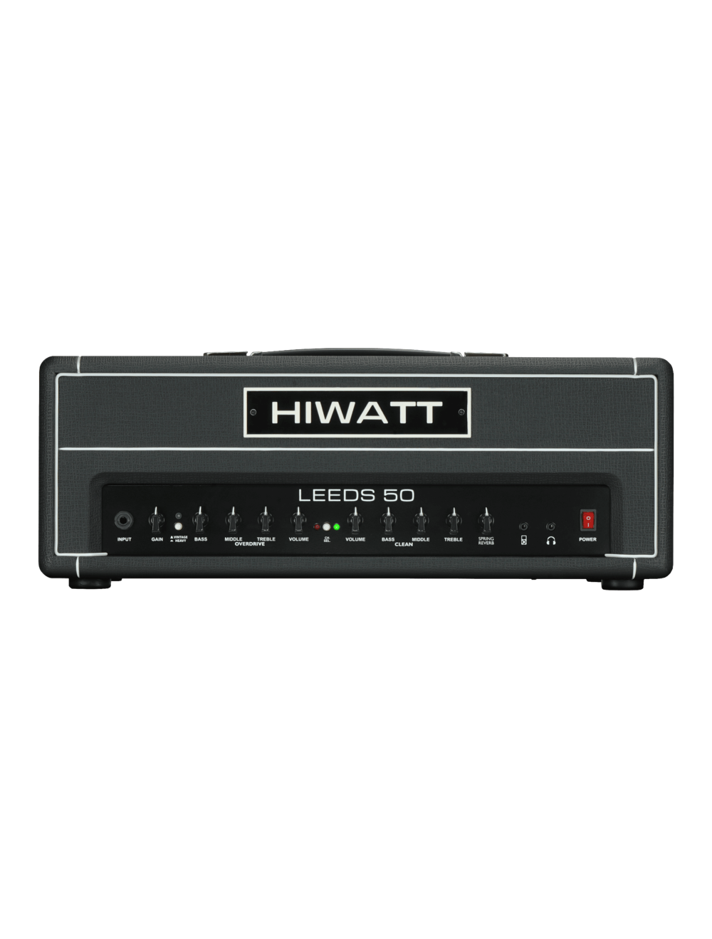 Hiwatt Leeds 50R 50-Watt Guitar Amplifier Head - Black - Open Box