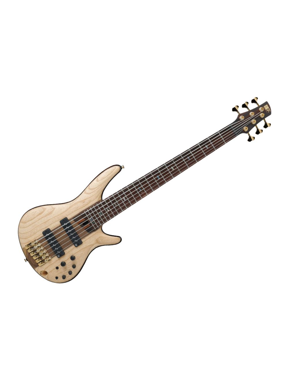 Ibanez SR1306NTF SR Premium 6 String Electric Bass Natural Flat