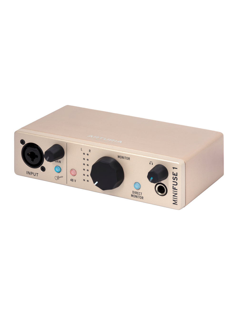 Arturia MiniFuse 1 USB-C Audio Interface - Champagne Edition
