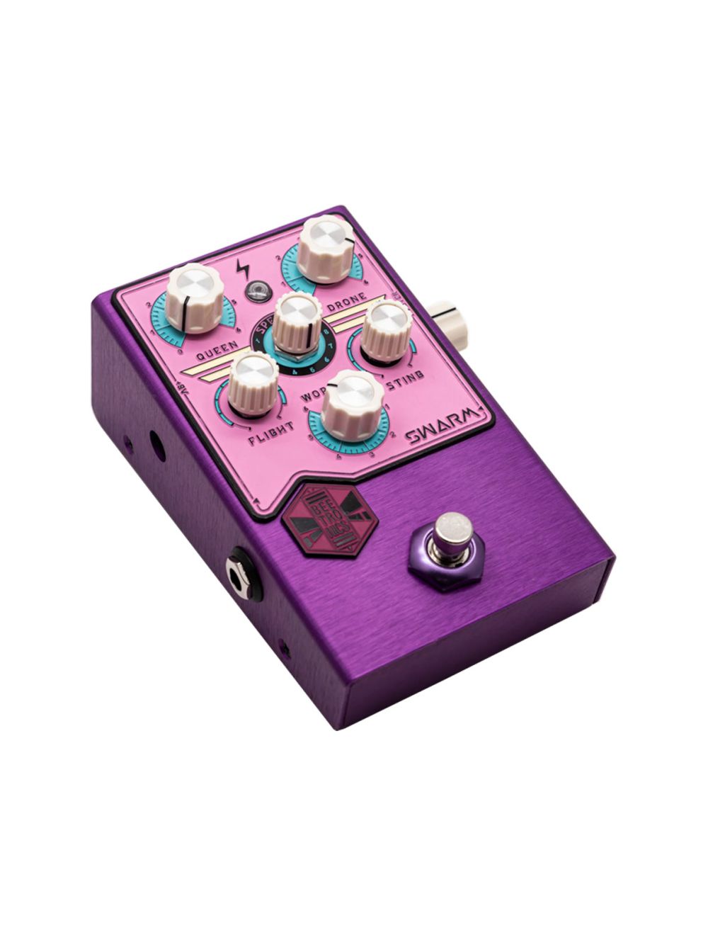 Beetronics FX Swarm Fuzz Harmonizer Pedal Limited Edition - Cream