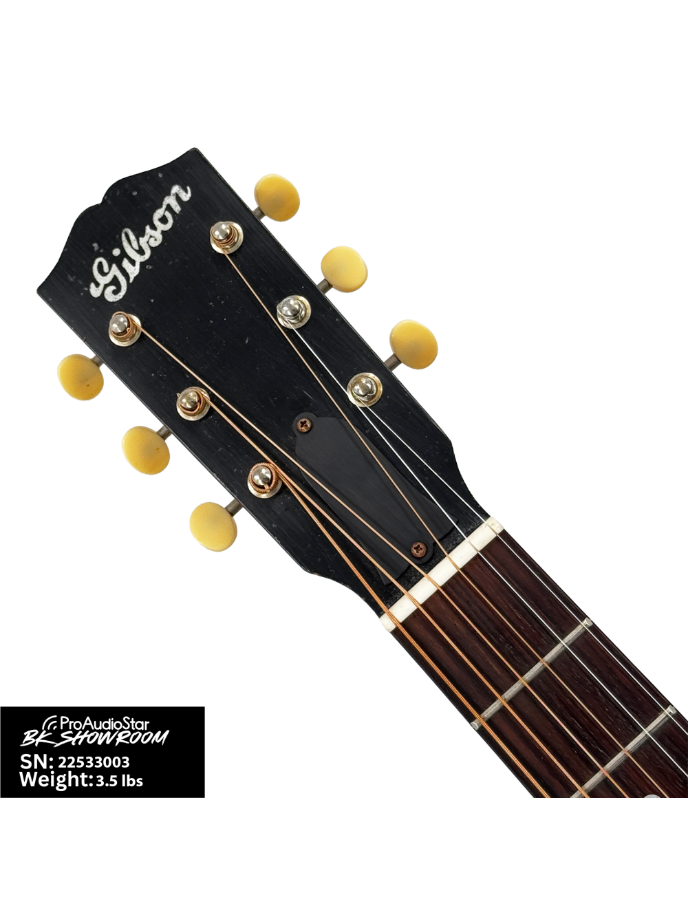 Used Gibson Custom Shop Murphy Lab '33 L-00 Reissue Light Aged - Ebony