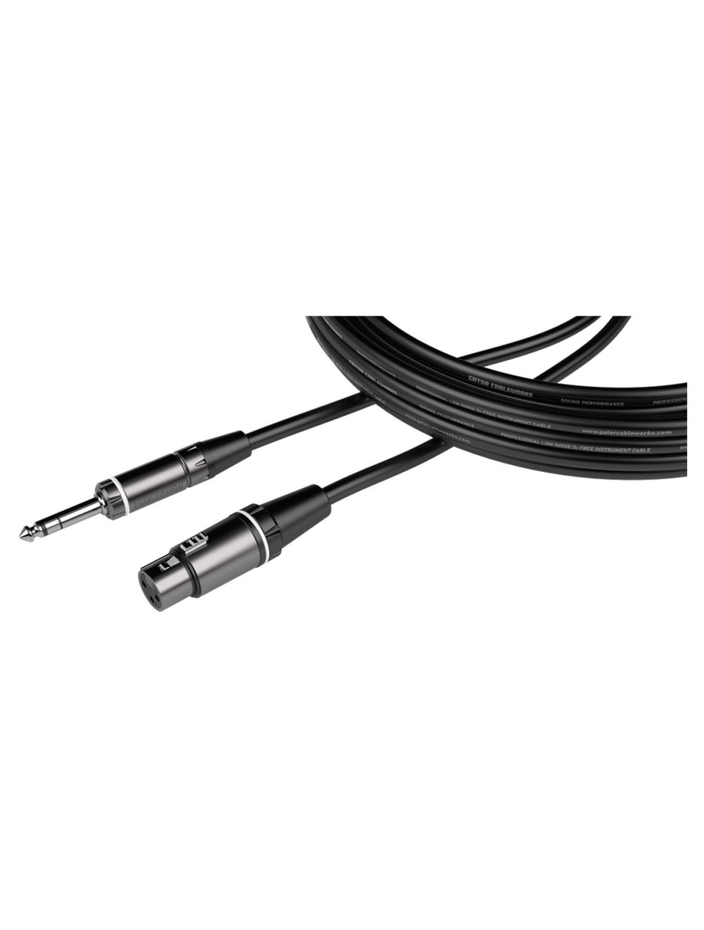 Gator Cableworks Composer 10' XLRF to TRS Cable - Open Box