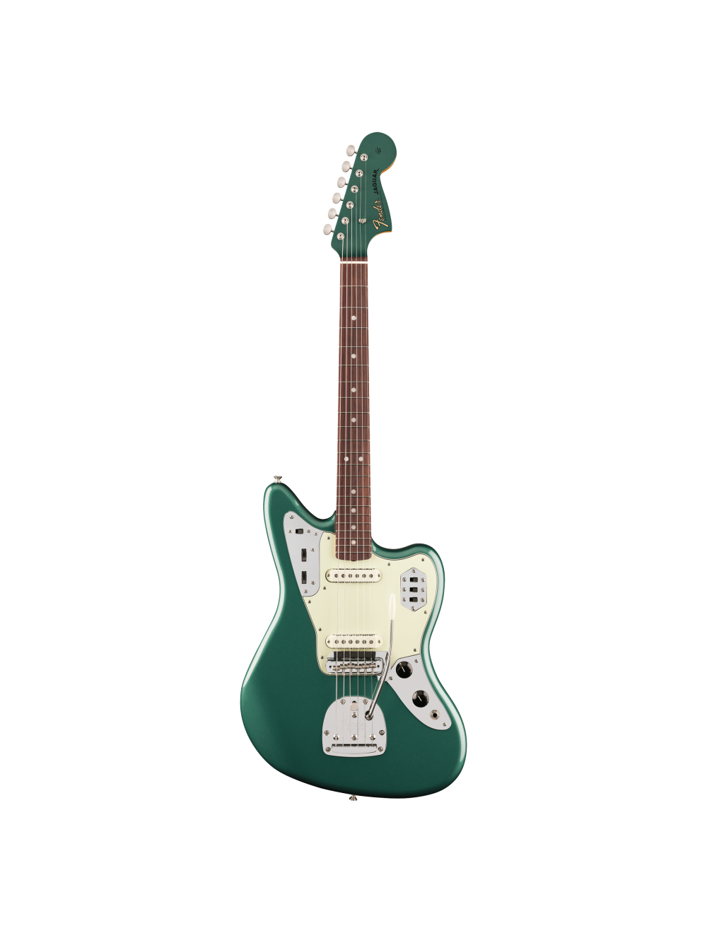 Fender Vintera III Mid '60s Jaguar Electric Guitar - Sherwood Green Metallic