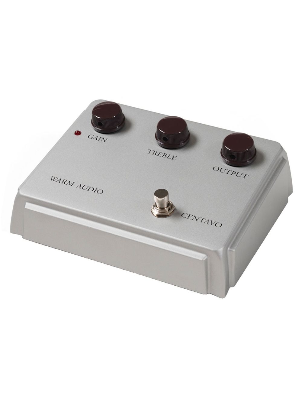 Warm Audio WA-CVLTD Centavo Limited Edition Silver Overdrive Pedal (Open Box)