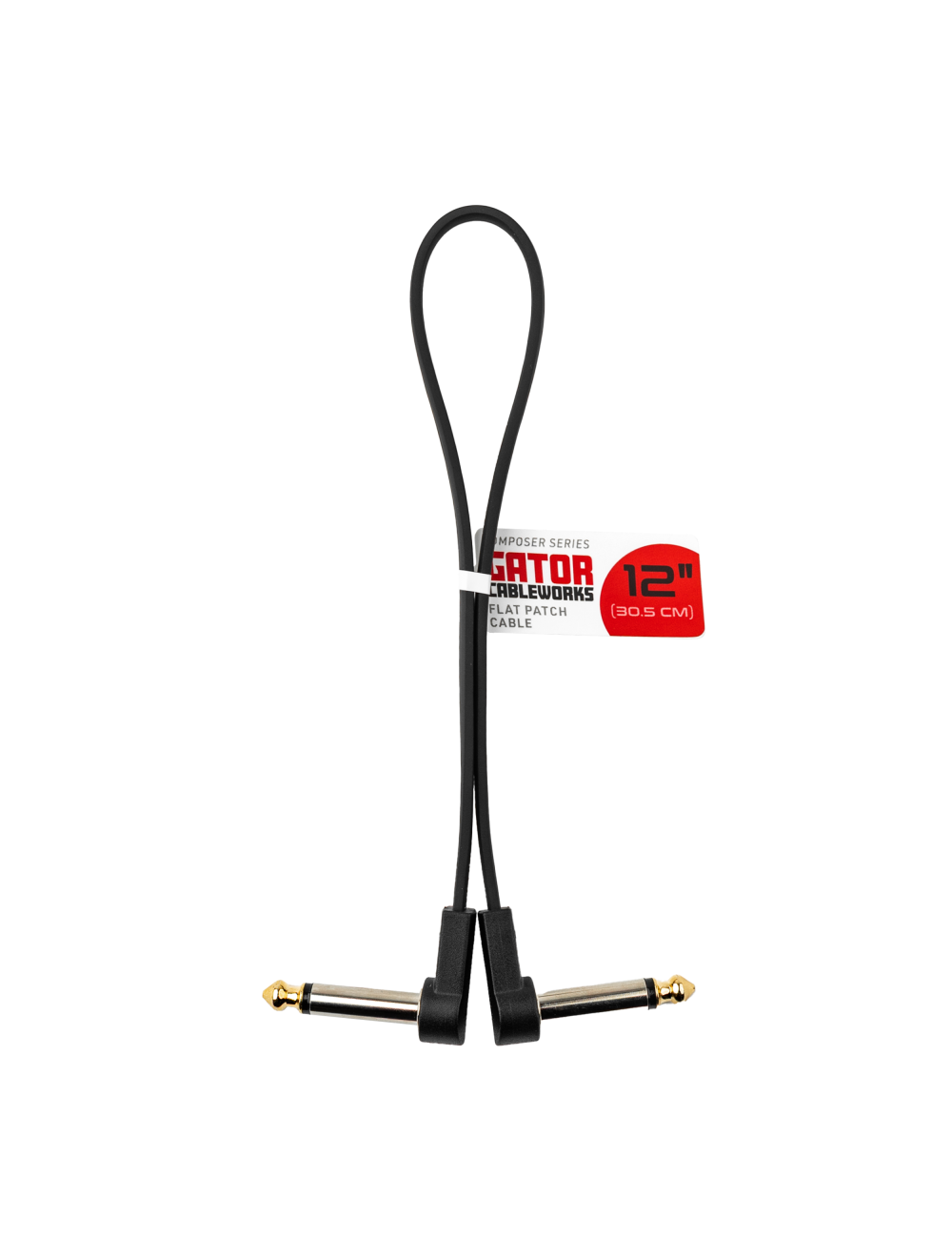 Gator Cableworks Composer Series Flat Patch Cable - 12"