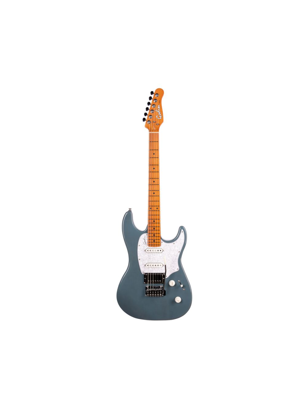 Godin Session T-Pro Electric Guitar - Arctik Blue w/ Maple FB - Open Box