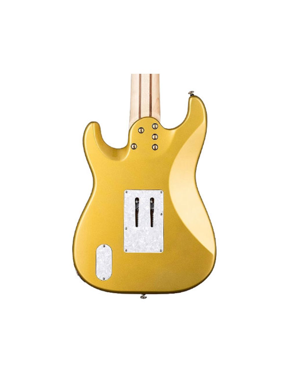 ESP LTD JRV-8FR Javier Reyes Left Handed Signature Guitar - Metallic Gold