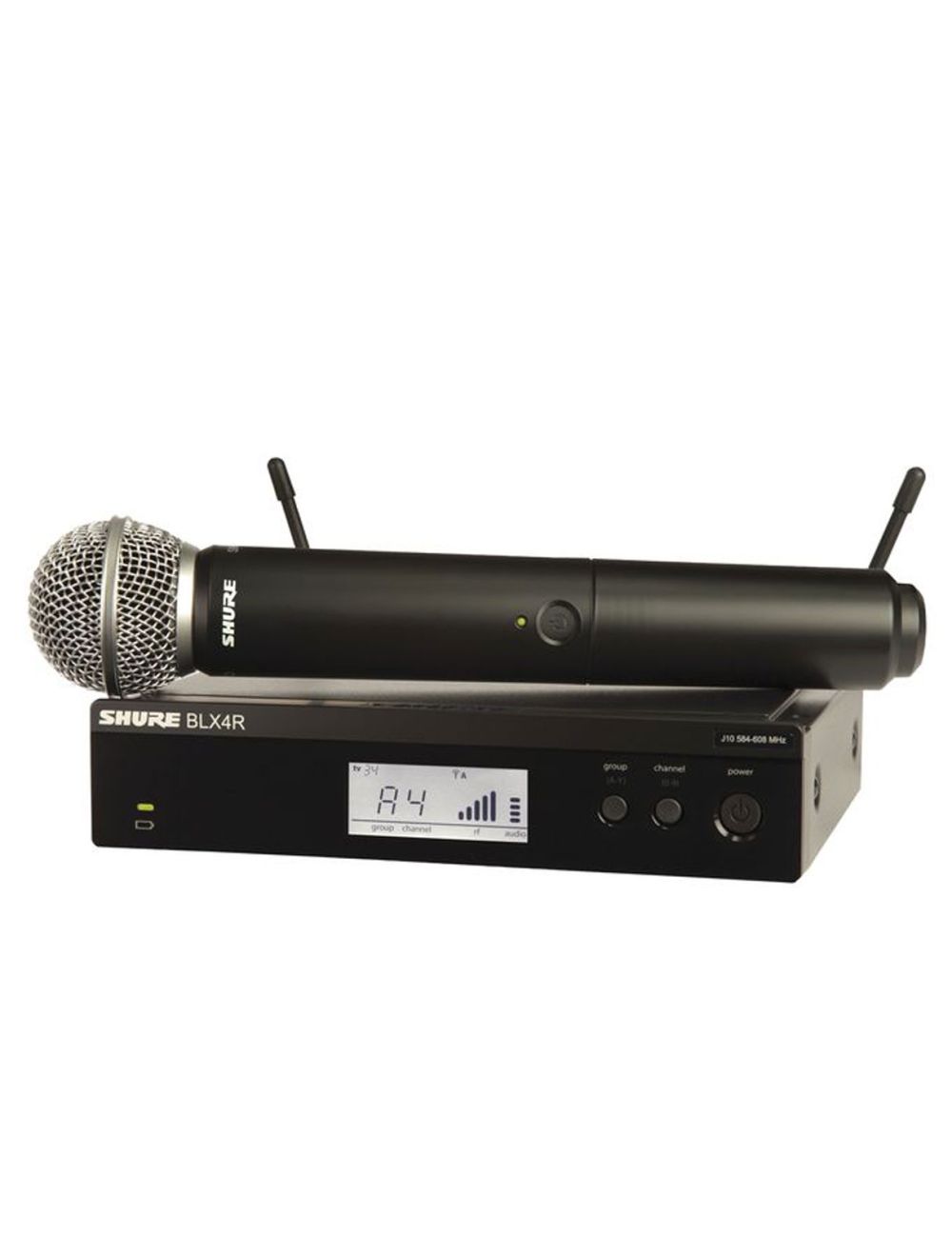 Shure BLX24R/SM58 (Band H10) Handheld Wireless System