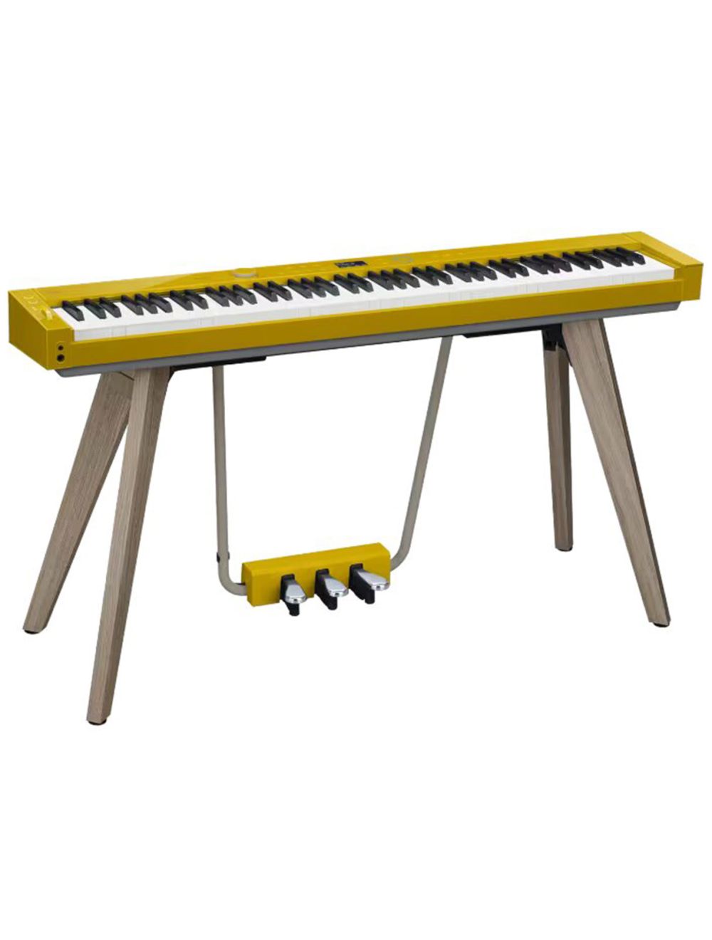 Casio PX-S7000HM 88-Key Smart Hybrid Hammer Action Digital Piano Mustard - Open Box