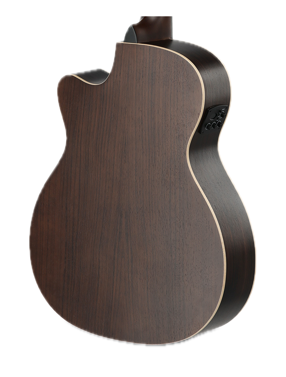 Ovation Applause AEO-69-5S Jump OM A/E Guitar - Dark Matter - Open Box