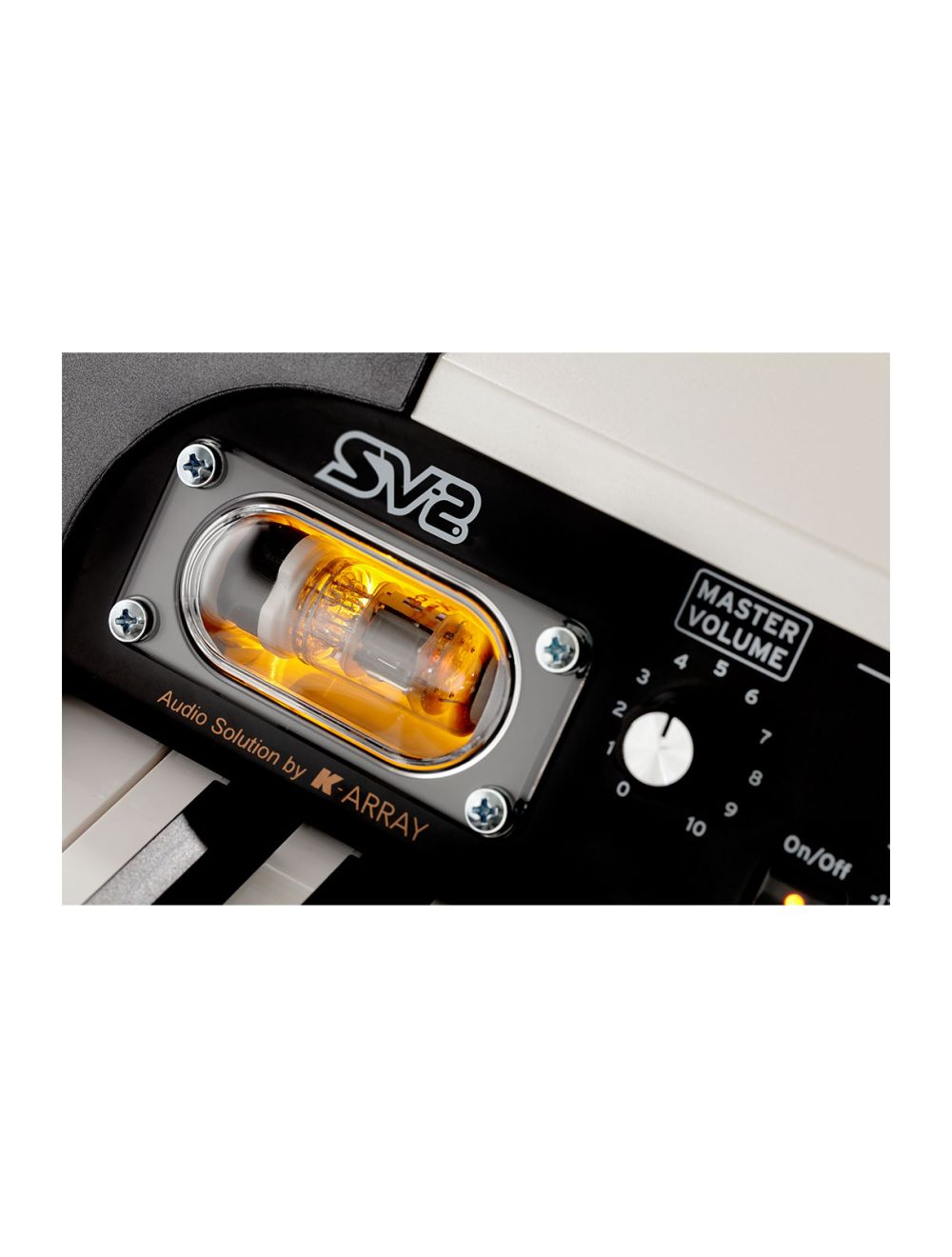 Korg SV-2-73S 73-Key Expanded "Stage Vintage" Piano w/Speakers - Vintage Creme