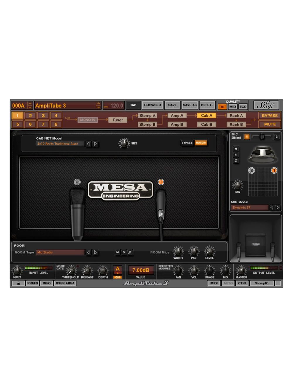 IK Multimedia Amplitube 4 MESA DUO Bundle