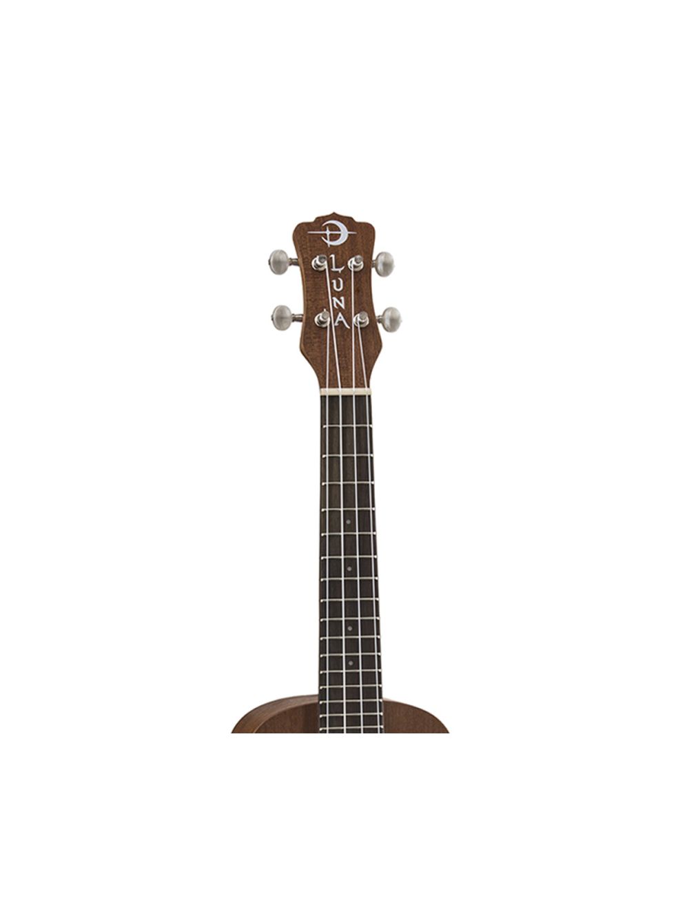 Luna Uke Maluhia Peace Concert Ukulele w/Preamp & Bag