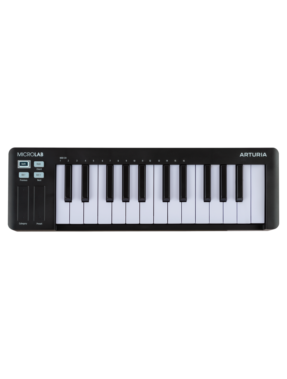 Arturia MicroLab mk3 25-Key MIDI Controller - Black