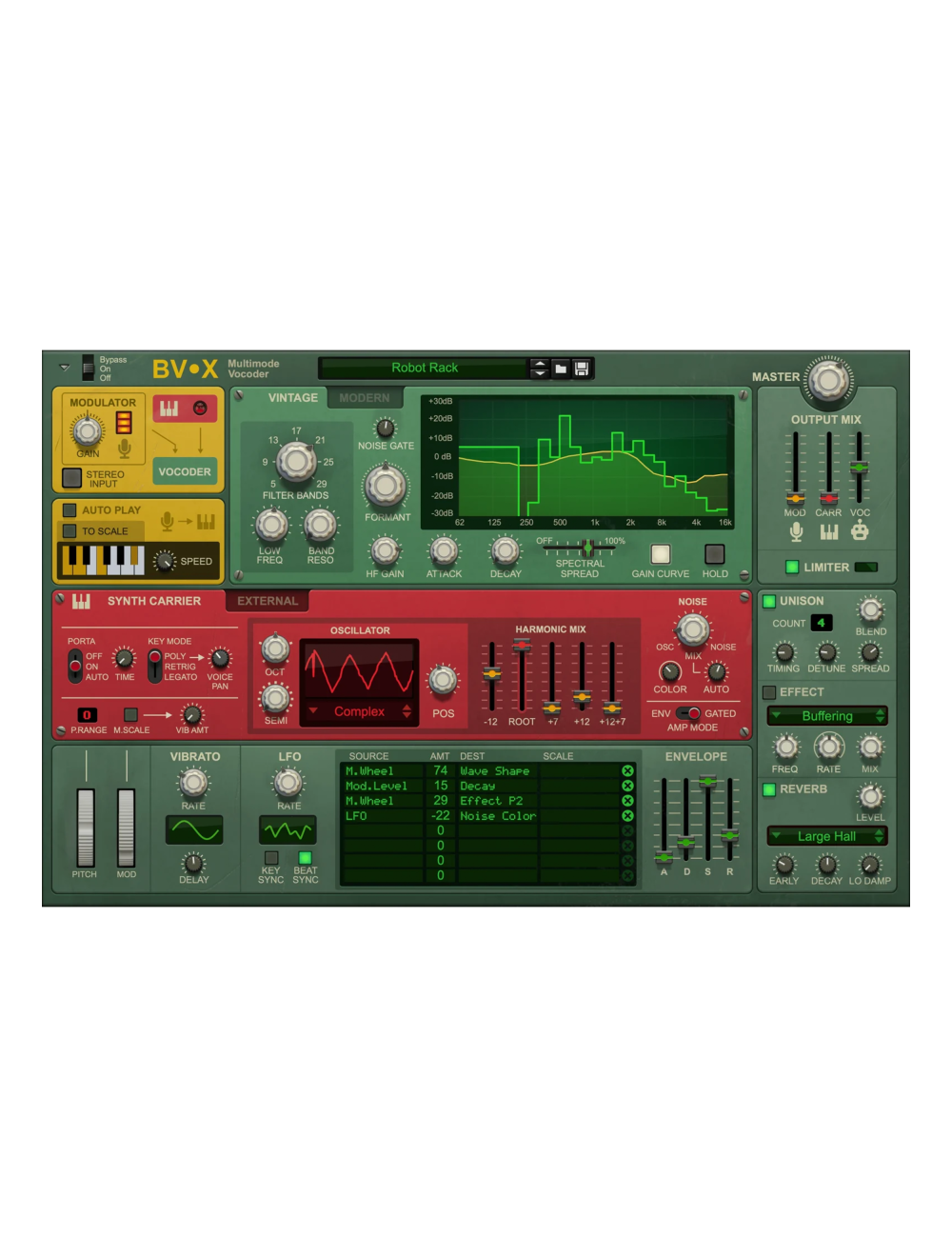 Reason Studios BV-X Multimode Vocoder