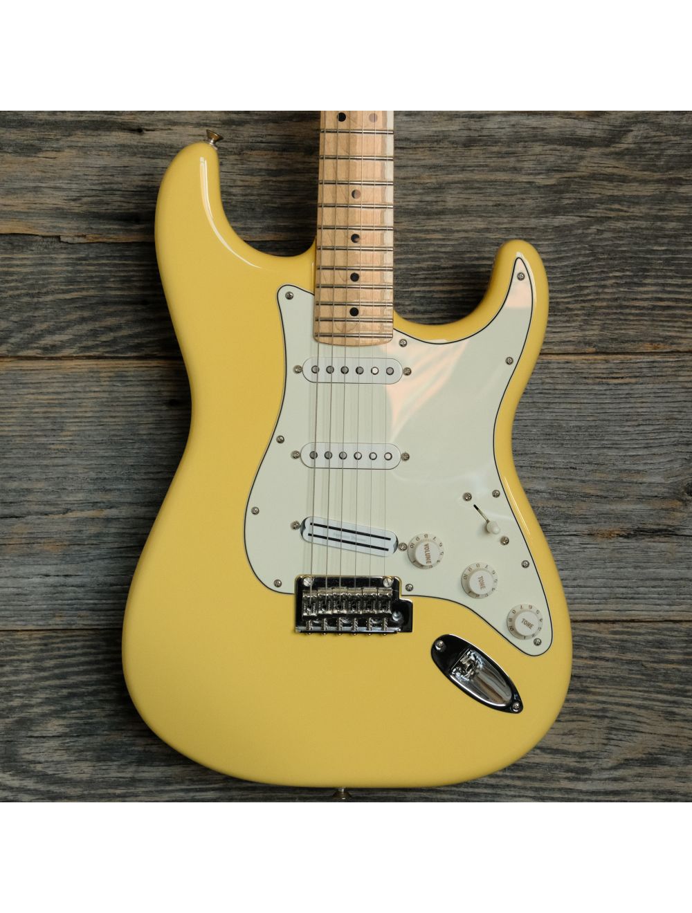 Used Fender Player Stratocaster w/Hot Rail Pickup - Buttercream w/Bag