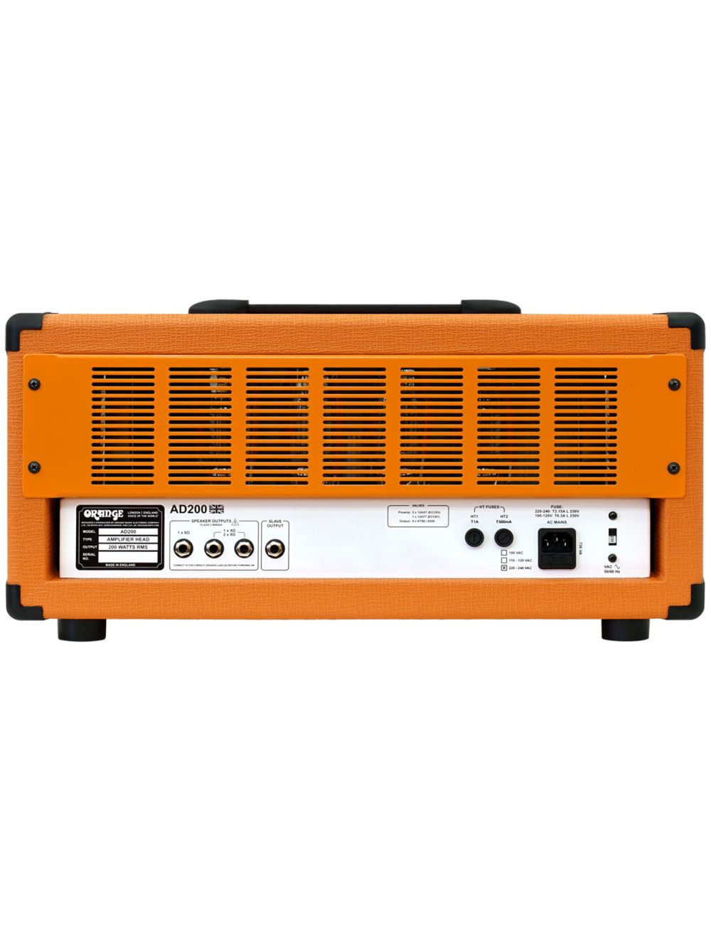 Orange Amplifiers AD200-V3 200-Watt Tube Bass Head - Open Box