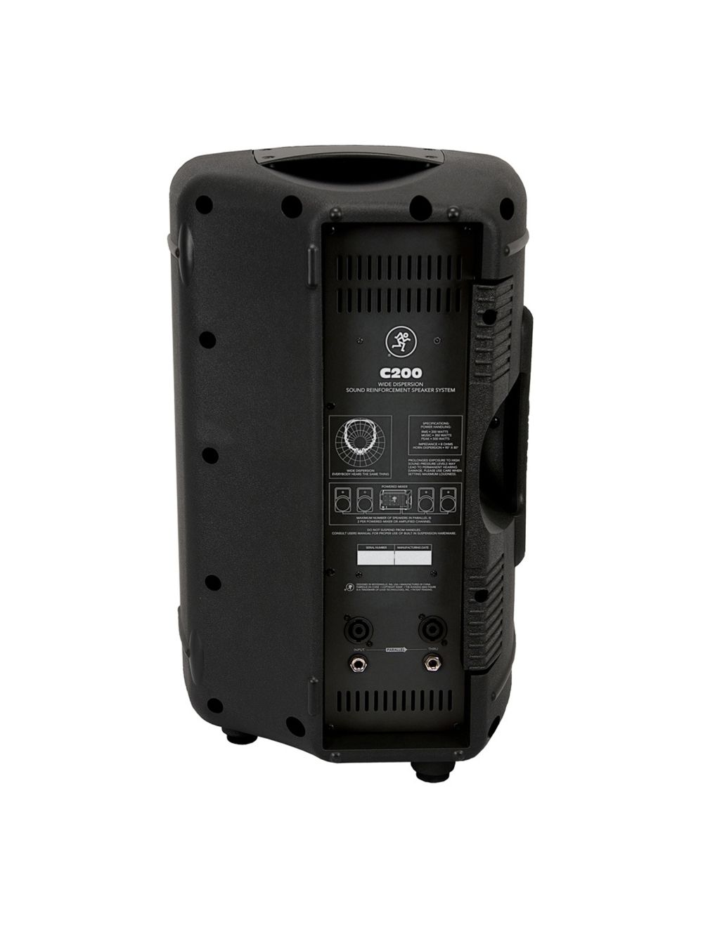 2x Mackie C200 10" 2-Way Passive Speaker