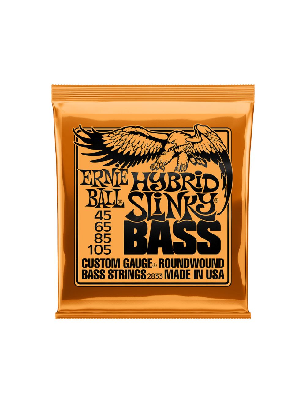 Ernie Ball Hybrid Slinky Bass Guitar Strings - 45-105