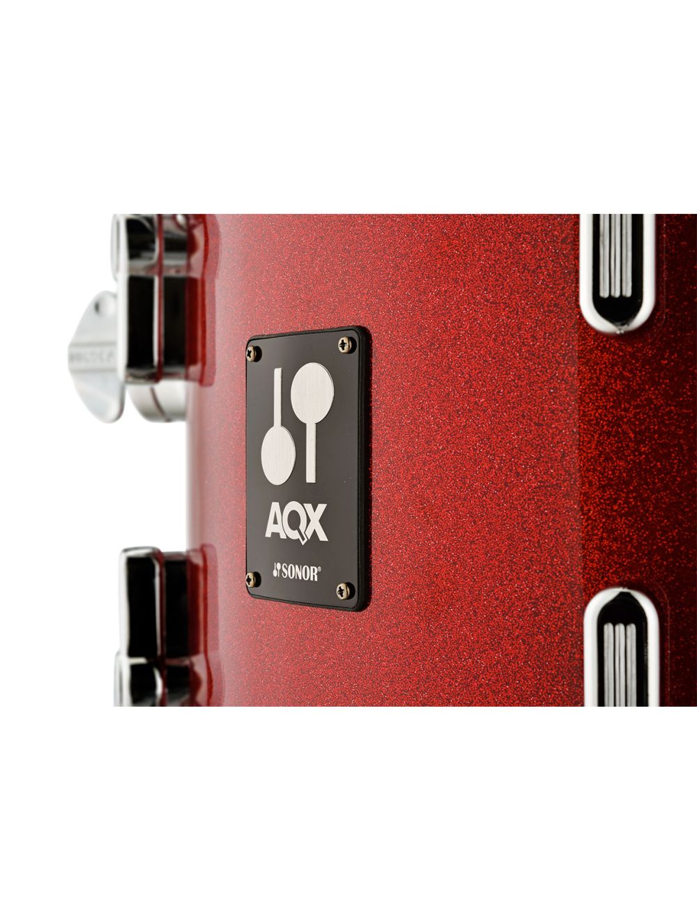 Sonor AQX Micro 4-pc Shell Pack w/ 14" Kick - Red Moon Sparkle