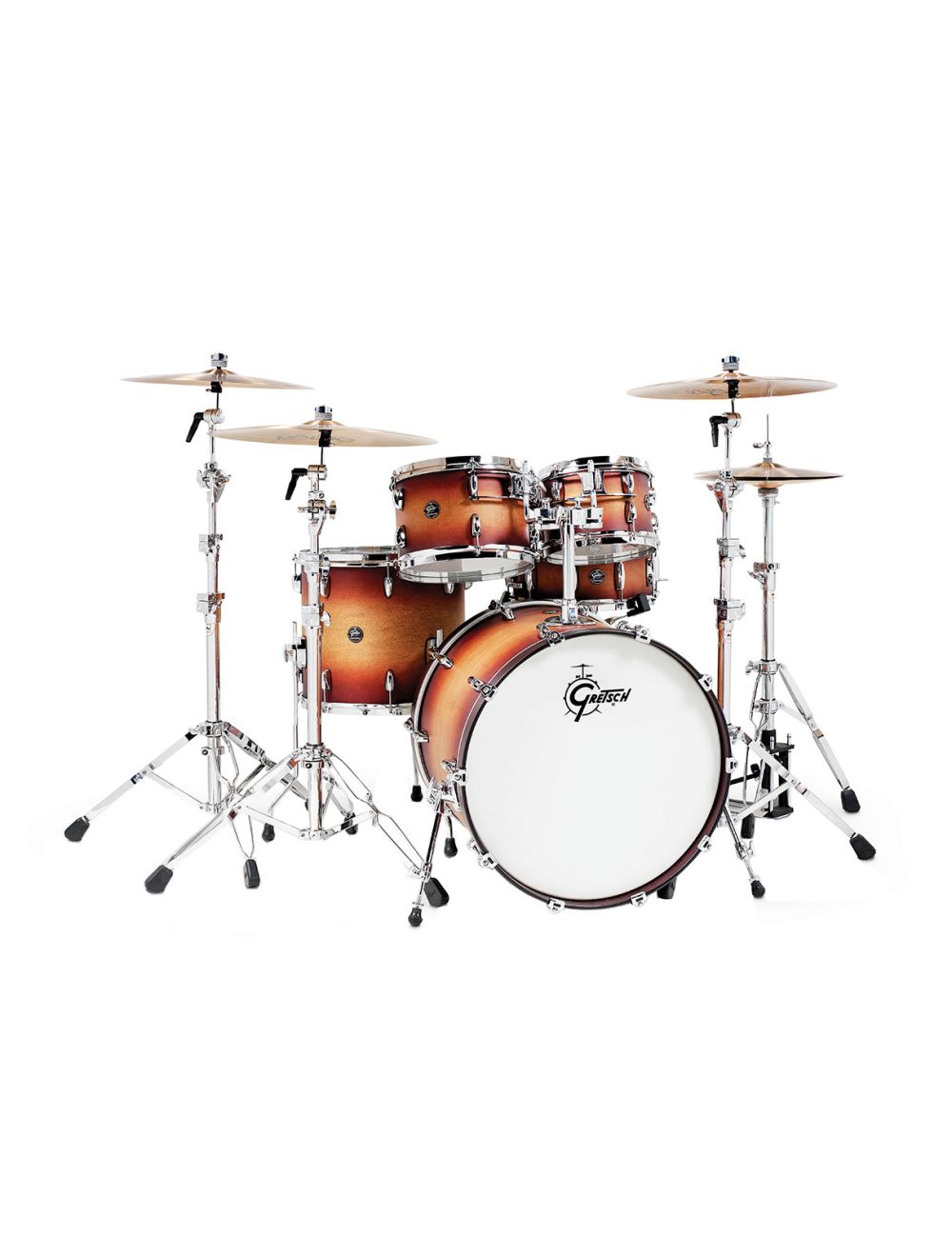 Gretsch Renown 5-pc Drum Set - Satin Tobacco Burst - Open Box