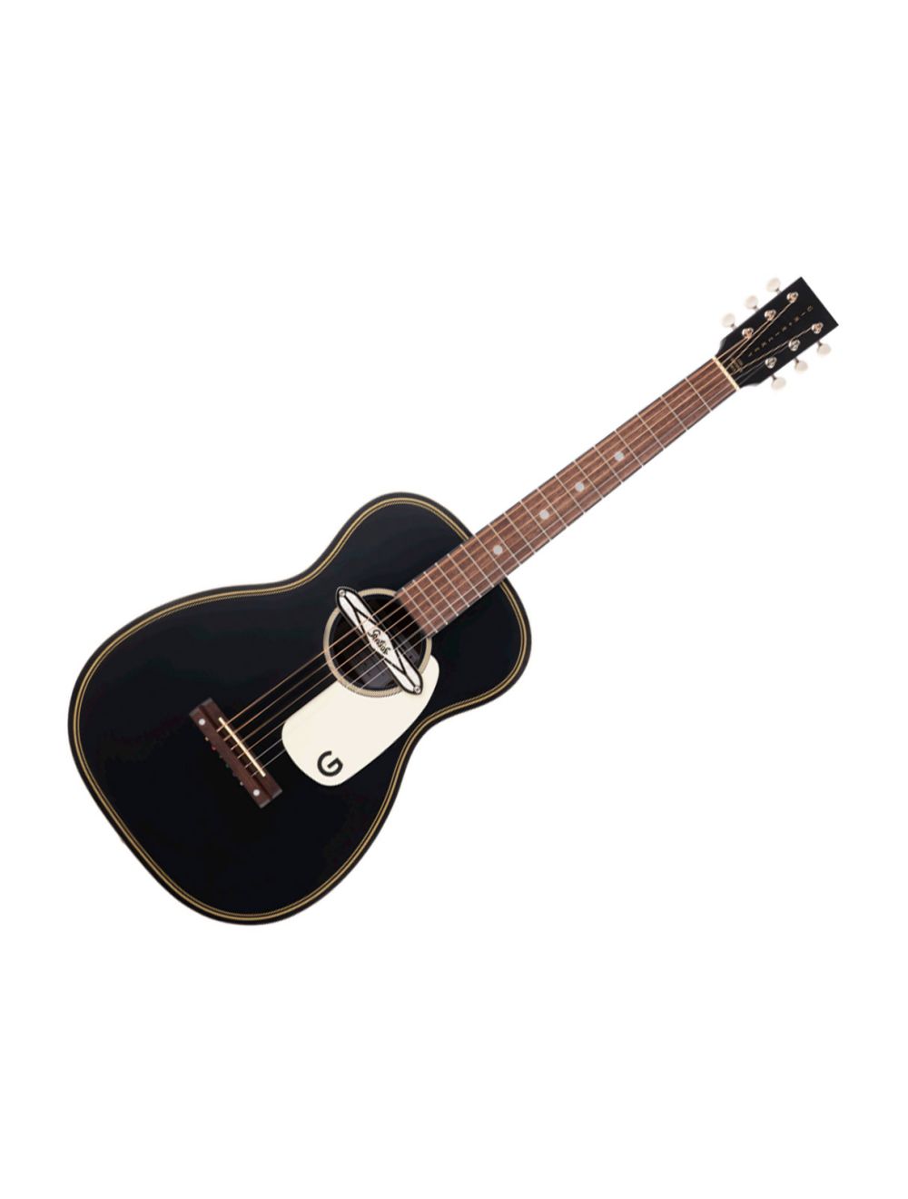 Gretsch G9520E Gin Rickey A E Guitar w Soundhole Pickup Smokestack Black