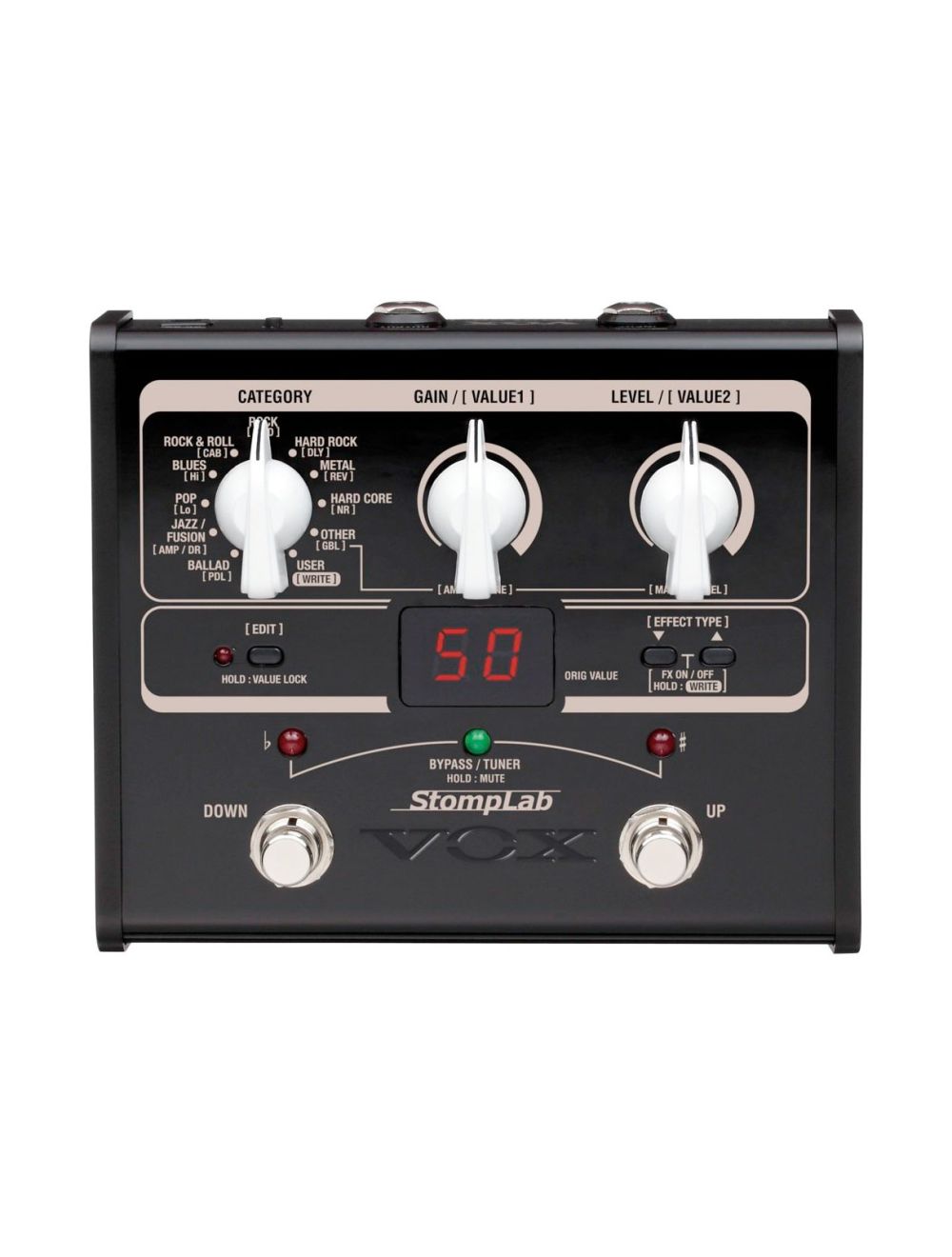 Vox StompLab IG 1G Modeling Guitar Effects Pedal - Open Box