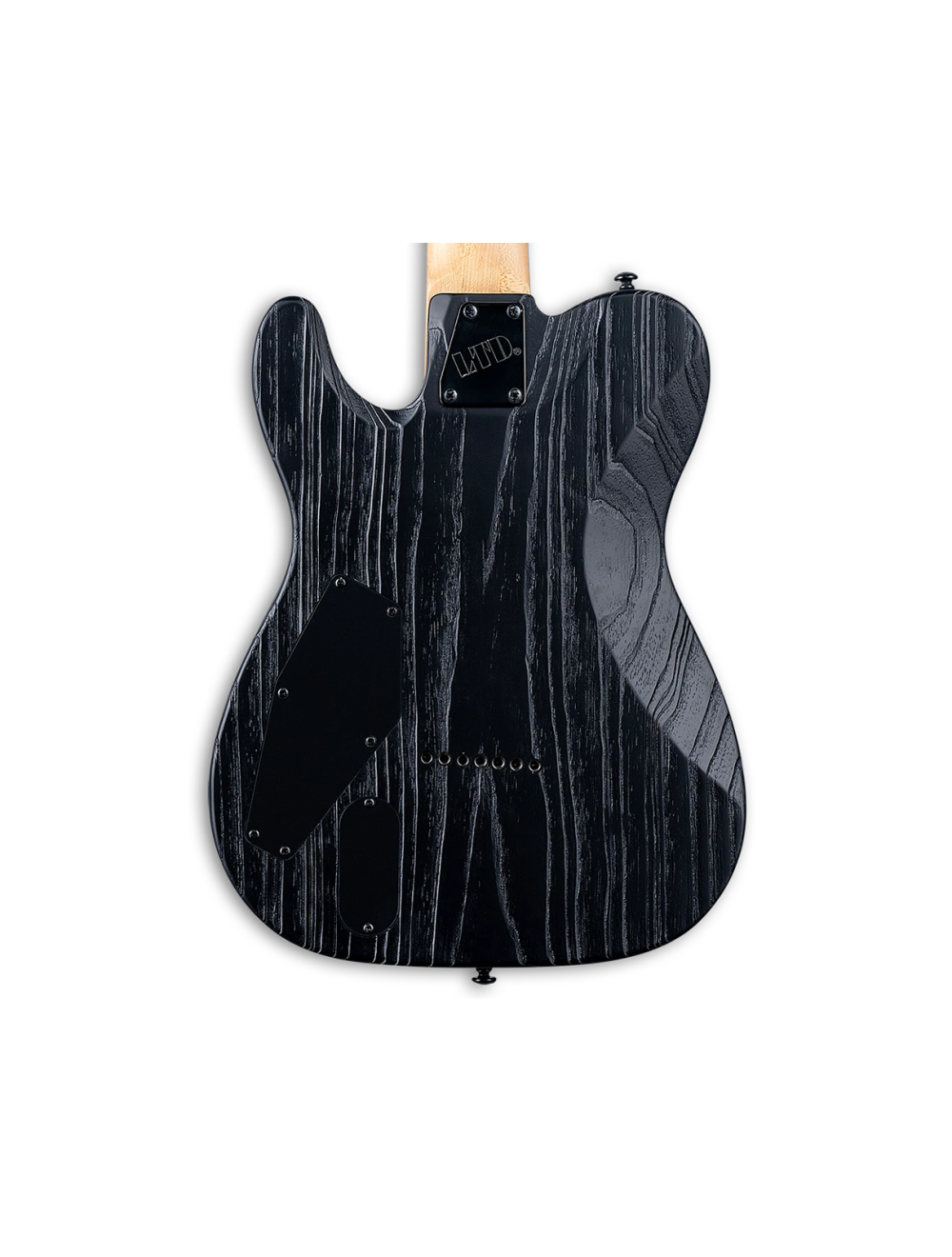 ESP LTD TE-1007 7-String Baritone Electric Guitar - Black Blast - B-Stock