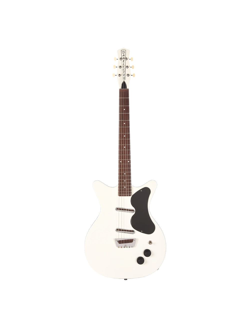Danelectro PB Special Semi-Hollow Electric Guitar - White
