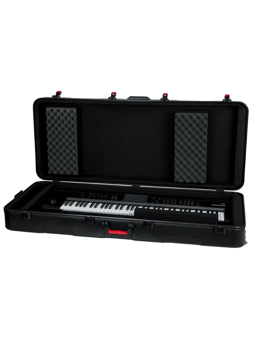 Gator Cases GTSA-KEY76D TSA ATA Deep 76-Key Keyboard Case w/ Wheels - Open Box