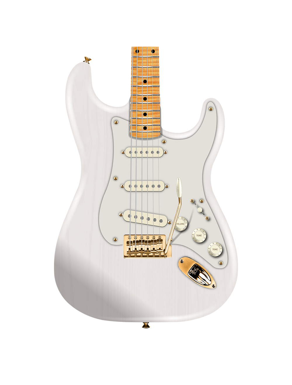 Used Fender Ltd. Ed. American Vintage II '57 Stratocaster - White Blonde