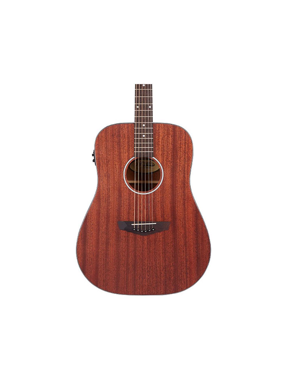 D'Angelico Premier Lexington LS A/E Guitar - Mahogany Satin - Open Box