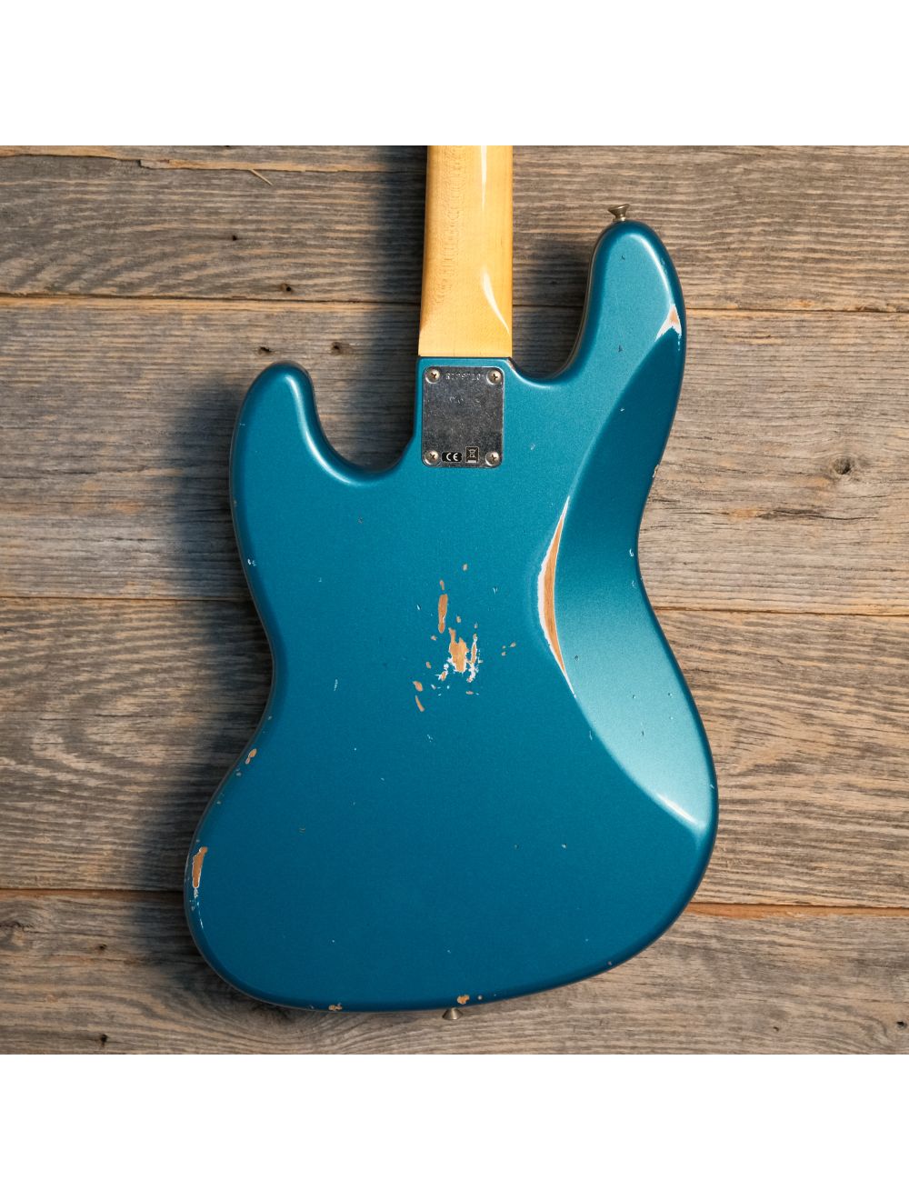 Used Fender 2023 Custom Shop 1964 Jazz Bass Relic - Ocean Turquoise w/OHSC