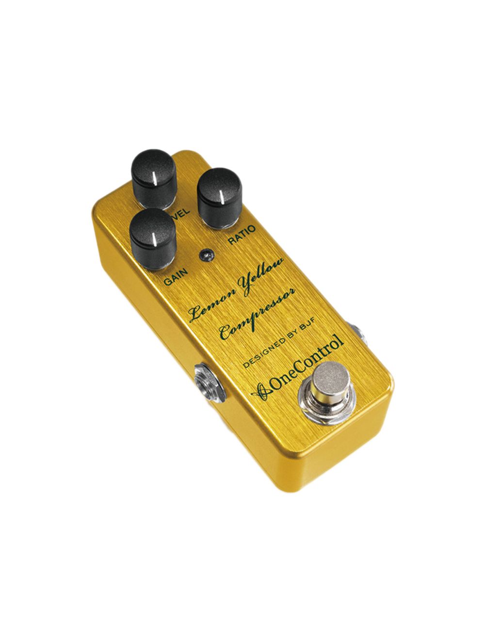 One Control Lemon Yellow Compressor Pedal