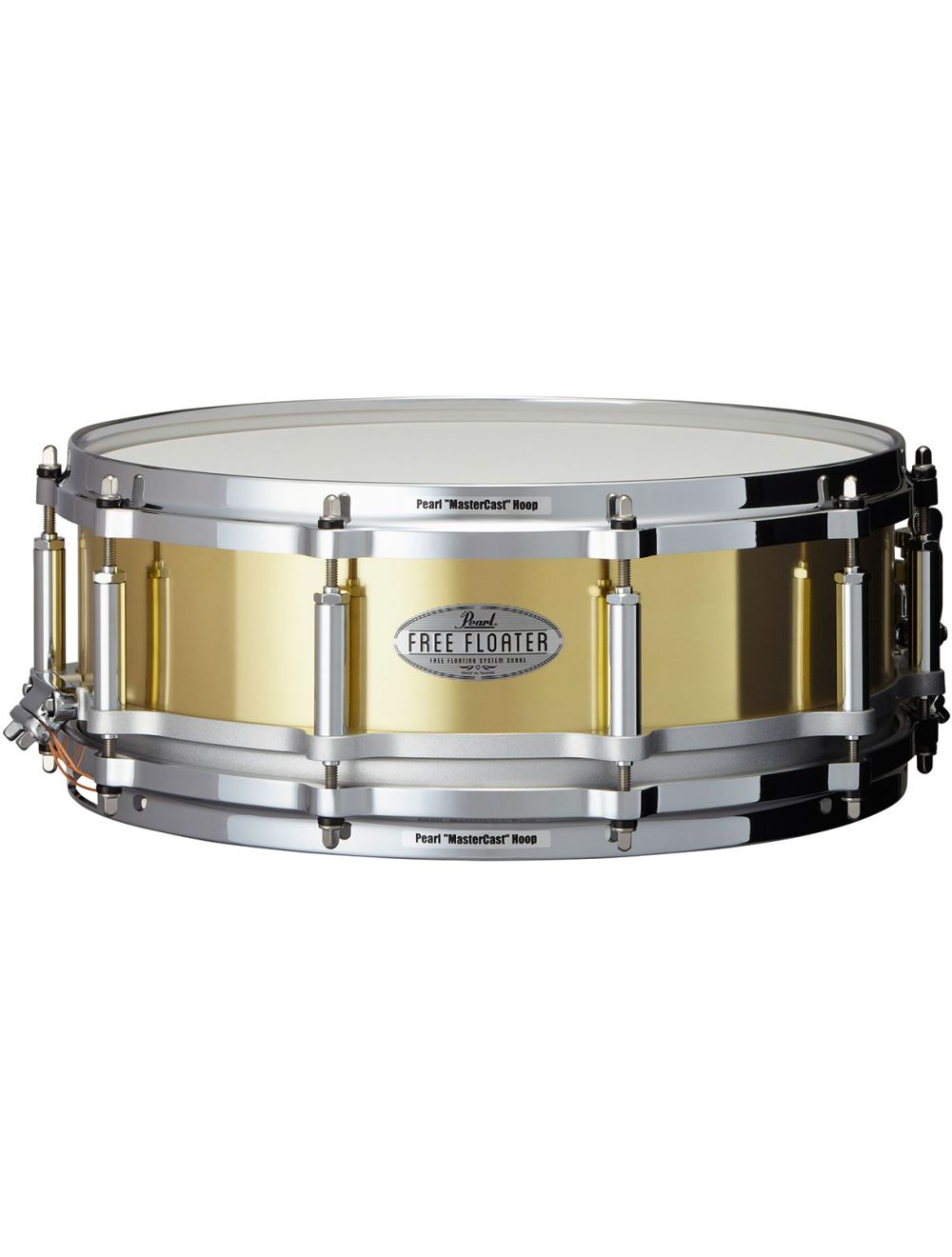 Pearl Free Floating 14"x5" Brass Snare Drum - Open Box