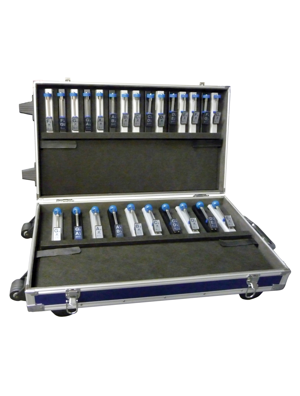 Suzuki HB-250 25 Note Tone Chime Set with Case - Open Box