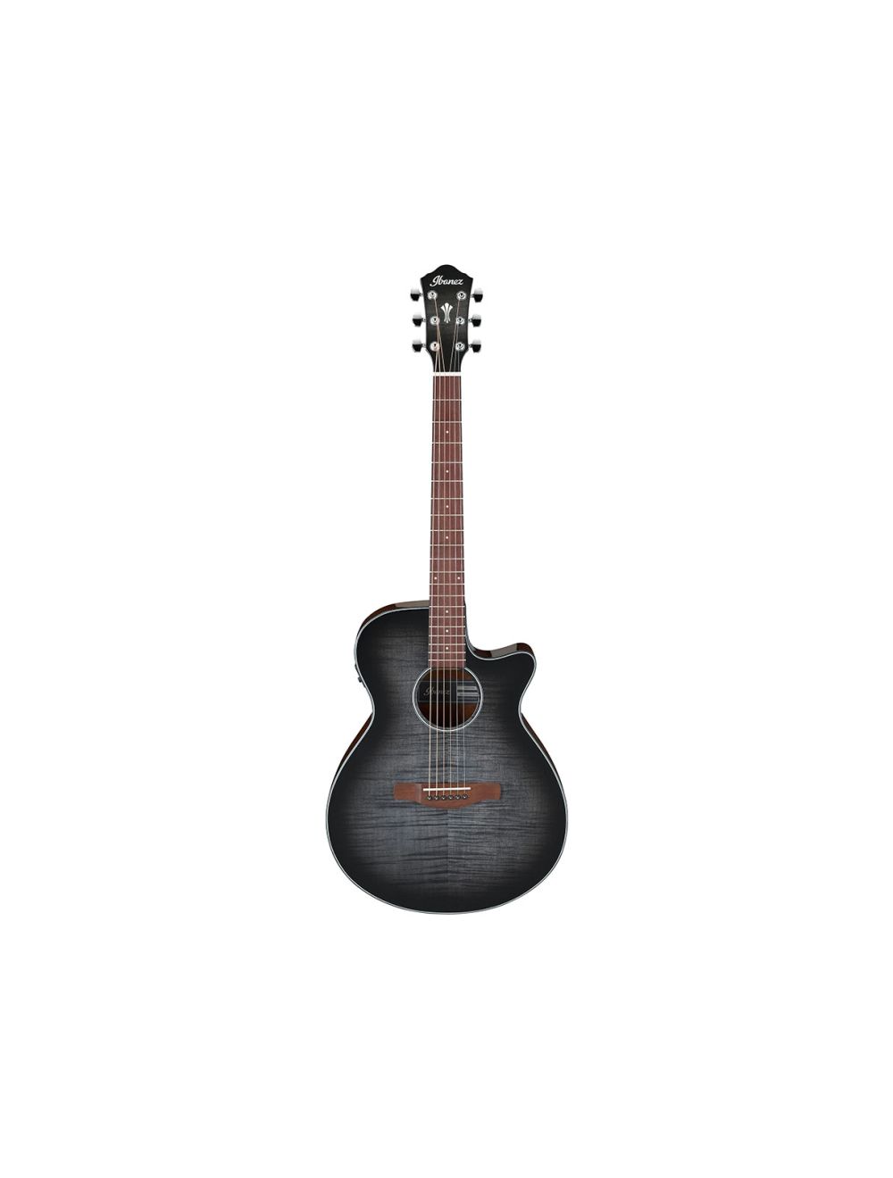 Ibanez AEG70TCH AEG Acoustic AEG70TCH Transparent Charcoal Burst High Gloss