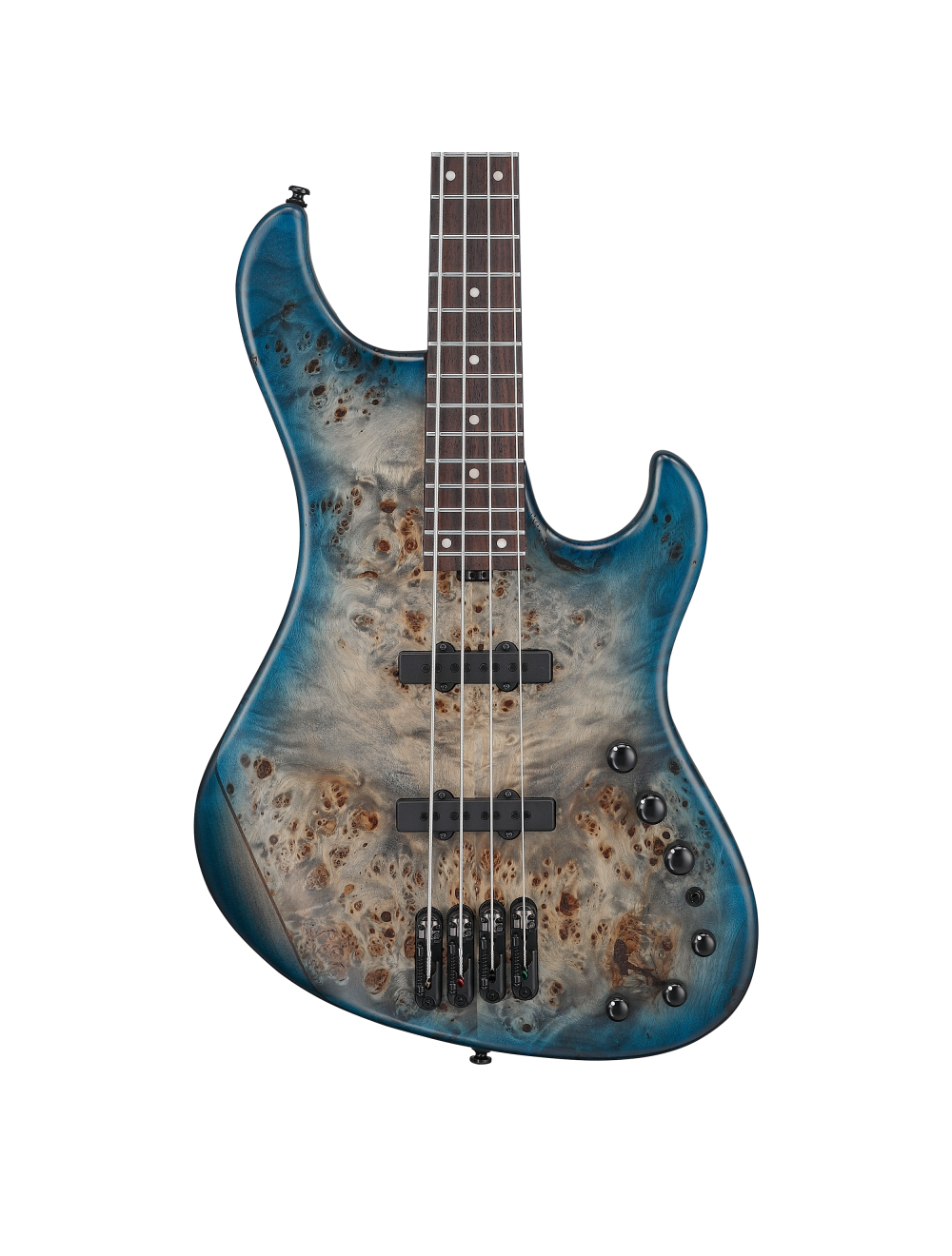 Used Ibanez MDM1600 MDM 4-String Bass Guitar - Cosmic Blue Starburst Low Gloss